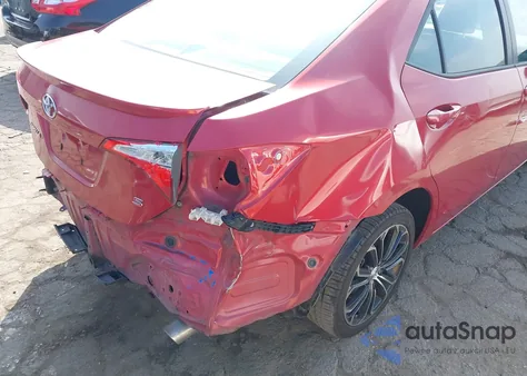 2016 Toyota Corolla S Plus from USA, damaged, VIN 5YFBURHEXGP536469
